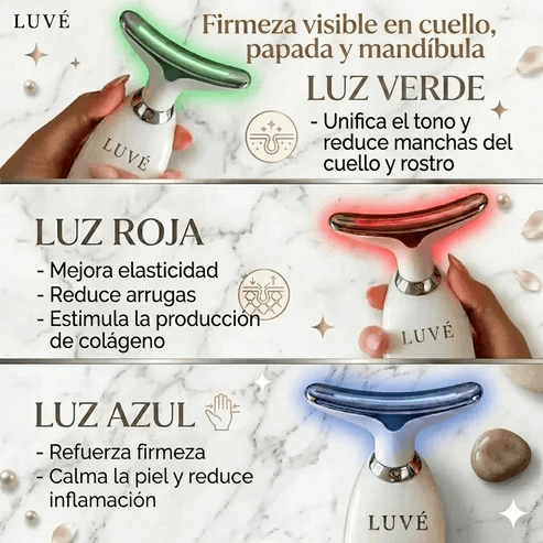 Luvé™ Masajeador Facial  3 en 1