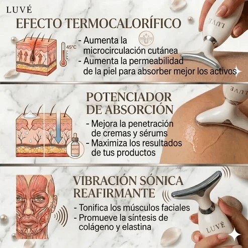 Luvé™ Masajeador Facial  3 en 1