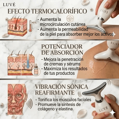 Luvé™ Masajeador Facial  3 en 1