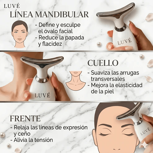 Luvé™ Masajeador Facial  3 en 1